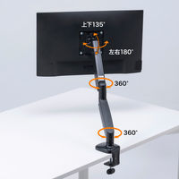 サンワサプライ モニターアーム（ガススプリング式・シングルアーム） CRーLAC1405BK 1個（直送品）