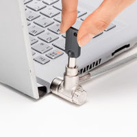 サンワサプライ スロットマルチ対応セキュリティワイヤー（eセキュリティ・鍵No.1） SLEー89Sー1 1本