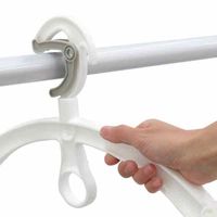 東和産業 ラクMAXアルミ角ハンガー　長ピンチ32P  1個