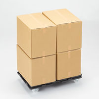 現場のチカラ Matakul 連結平台車 L 耐荷重100kg  樹脂板部に使用済みクリアホルダーからつくった再生材50%配合 1台 オリジナル