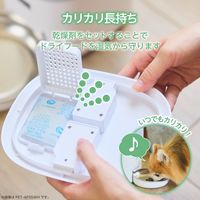 自動給餌器 猫 / 犬 用 コンパクト設計 2L 1匹用 タイマー式 1日6食 ブラック PET-AF05BK エレコム 1個（直送品）
