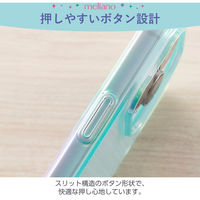 iPhone16 Pro ケース ソフト 耐衝撃 オーロラ ライトブルー PM-A24CUCABU エレコム 1個（直送品）