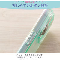 iPhone16 Pro ケース ソフト 耐衝撃 オーロラ グリーン PM-A24CUCAGN エレコム 1個（直送品）