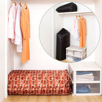 アストロ ポリエステル巾着 レンガ柄 150×88cm 820-86 1枚（直送品）