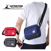 スワン CAPTAIN STAG ショルダーバッグ 1272 レッド 1個（直送品）