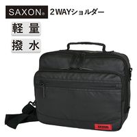 スワン SAXON 横型2wayショルダーバッグ 5184 ブラック 1個（直送品）