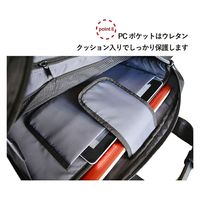 スワン SAXON 横型2wayビジネスバッグ 5200 ブラック 1個（直送品）