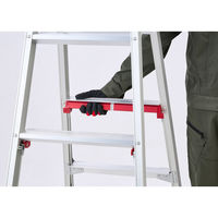 【軒先渡し】長谷川工業　シャガマン　上部操作式伸縮脚はしご兼用脚立 5段 RYR-15a　1台（直送品）