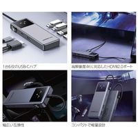UGREEN ドッキングステーション 6-in-1 USB タイプC ハブ Uno 35998 UGRーOTー000020 1個
