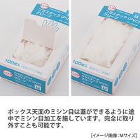 プラスチックグローブ（PVC・クリア）Mサイズ FV-PVC-001-M フィフティ・ヴィジョナリー