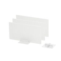 Like-it（ライクイット） サッ取りシリーズ仕切り板（Ｌ） ブラウン STー05 1個