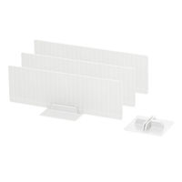 Like-it（ライクイット） サッ取りシリーズ仕切り板（Ｓ）　ブラウン STー04 1個