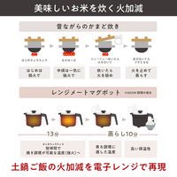 MUK 電子レンジ専用調理器レンジメート　マグポット ブラック MCS004AーK 1個