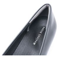 東邦レマック マジカルステップス3.5cmヒール オフィスパンプス35401ブラック22.0cm 35401-22.0 1足（直送品）