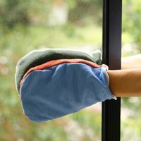 MQ・Duotex プレミアムマルチグローブ レッド/ブルー 1セット（1枚×3） イーオクト　マイクロファイバークロス