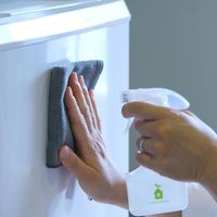 MQ・Duotex プレミアムニットクロス グレー 1セット（1枚×3） イーオクト　マイクロファイバークロス