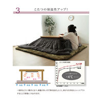 イケヒコ・コーポレーション シャルマン こたつ敷 グリーン 195×295cm 1161691125309 1個（直送品）