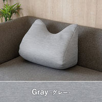 イケヒコ フロスト よりかかり グレー 55×35×25cm 1223660131001 1個（直送品）