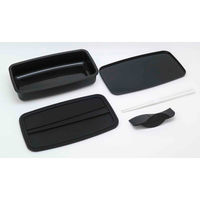 オーエスケー 弁当箱 1段 800ml グレイン 食洗機対応 電子レンジ対応 抗菌 416444 1個（直送品）