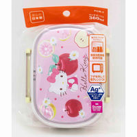 オーエスケー 弁当箱 1段 ランチボックス ハローキティフルーツ 360ml 419225 1個（直送品）