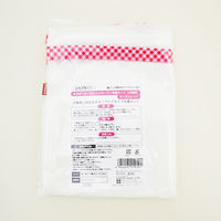 カワタキコーポレーション まるめてポイ 出し入れカンタン洗濯ネット ギンガムレッド 1個