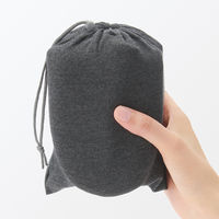 無印良品 綿混天竺携帯用ルームシューズ ダークグレー Ｍ ２２～２４．５ｃｍ用 良品計画