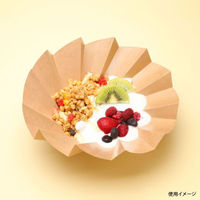 シンメイ デリボックス おりがみカップ 小 茶 00661874 1袋(20個)（直送品）