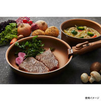 パール金属 フライパン VISIONS GOLD Coating IH対応クックウェア5pcsセット CP-8725 1ケース(4個)（直送品）