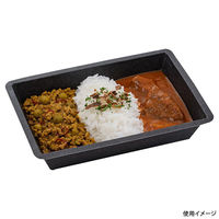 東洋アルミエコープロダクツ 弁当容器 FDPC 18-13 黒 K7180B 1ケース(900個(100個×9))（直送品）