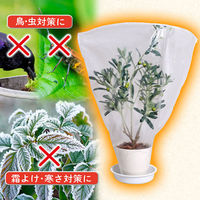 アストロ 植木が見える 不織布防虫・霜よけカバー 5枚組 520-39 1セット(5枚)（直送品）