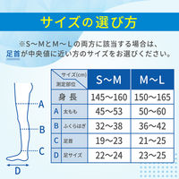 数量限定 SLIM WALK（スリムウォーク） 美脚ロング 夏限定クール ペールブルー ML ピップ