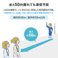 サンワサプライ ワイヤレスガイドシステム（親機） MMーWGS5T 1個