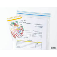 生産日本社 チャック付き袋 ユニパックGP G-4カラーチャック青 17361 1ケース(3000個(100個×30))（直送品）