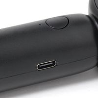 カラビナ付きハンディファン ブラック LAKOLE/ラコレ