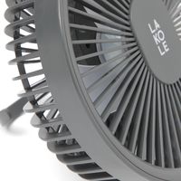 2WAYビックファン チャコール LAKOLE/ラコレ