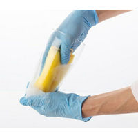 キッチンスポンジ 落ちますポンジ 抗菌 ブルー 日本製 1個 丸善化工