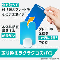 マックスステム ライトトラップ 付け替え用プレート 1箱（3個入） ジョンソン