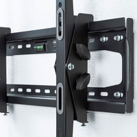 サンワサプライ 液晶テレビ壁掛け金具 32型~65型 上下角度調節 水平器付き CR-PLKG10 1台（わけあり品）