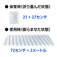 京石産業 空気が漏れない災害用エアーマット airmat(4枚+手動ポンプセット) 1セット(4枚+手動ポンプ1本)