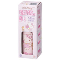 スケーター 水筒 360ml 超軽量ワンプッシュステンマグ KTフラワーリース 445928 1個（直送品）