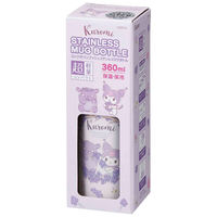 スケーター 水筒 360ml 超軽量ワンプッシュステンマグ KUフラワーリース 445932 1個（直送品）