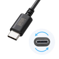 サンワサプライ  USB 2.0 Type-Cケーブル（C-A・1.5m・ブラック） KU-CA15BK（直送品）