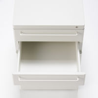 無印良品 スチールキャビネット ライトグレー 幅３９．５×奥行５６×高さ５９．５ｃｍ 良品計画