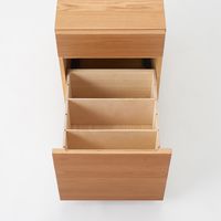 無印良品 木製デスクキャビネット オーク材突板 良品計画