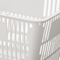 無印良品 ポリプロピレン 買い物かご 約幅３８．５×奥行２７×高さ２２ｃｍ 1セット（1個×10） 良品計画