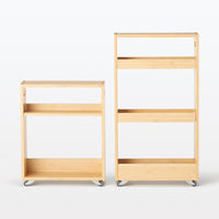 無印良品 竹材 スリムワゴン 小 良品計画