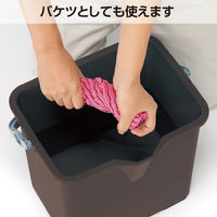 テラモト 仕切付きバケツ2ブラウン アウターバケツ用仕切板セット CE4471024 1個（直送品）