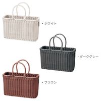 サンリツ KLEANE PLUS洗える抗菌素材の客室用湯かご S ブラウン 　1セット（3個）