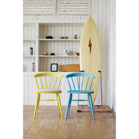 【軒先渡し】オリバー ウィンザーチェア カフェチェア 板座 ブラウン S・CW-F675A・AL・WS・BR2 1脚（直送品）