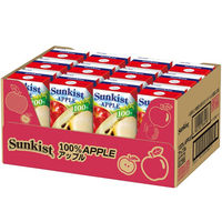 森永乳業 サンキスト 100%アップル 200ml 1セット（48本）